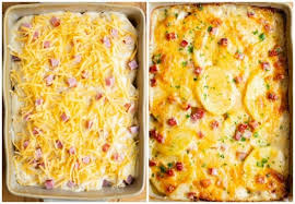Heat 3 tablespoons of olive oil in a large (12 inch) saute pan over medium heat. Scalloped Potatoes And Ham The Cozy Cook