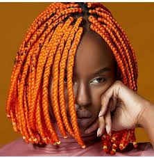 This short and sculpted 'do is cut short through the back and one side, while the opposite side is jagged cut and left slightly longer to achieve this asymmetrical style. These 16 Short Fulani Braids With Beads Are Giving Us Life Supermelanin Natural Hair And Skin Care