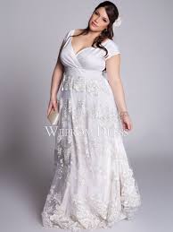 Depending on the wedding's theme or venue, i love the idea of pairing a wrap dress with cute ballet flats or even a chic sneaker for a more casual wedding, dennett tells brides. Reception Dress Wrap Plus Size Floor Length Short Sleeve Wepromdress Com Casual Wedding Dress Casual Beach Wedding Dress Wedding Dresses Plus Size
