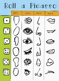 Roll A Picasso Google Search Picasso Art Homeschool Art Art Lessons