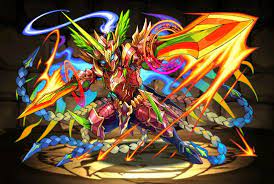 Burning Phoenix Knight Homura Puzzles And Dragons Creature Concept Art Knight