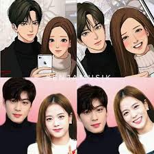 I actually think the casting for the drama is really good, the main cast suit the characters so much but if i have to change the cast then this is how i'll . Norrr Is Studying On Twitter The Author Of Famous Webtoon Entitled True Beauty Personally Picked Blackpink Jisoo And Astro Eunwoo As The Main Cast Of It So If Ever That Yg