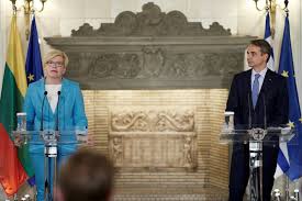 Eu commission may give lithuania eur 10 mln to help deal with. Greece Offers Lithuania Support Over Sharp Rise In Migrant Numbers Reuters