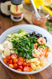 Now add the cooked shrimp, the red onion, celery and cilantro to the dressing. Simple Cold Shrimp Salad The Healthy Foodie