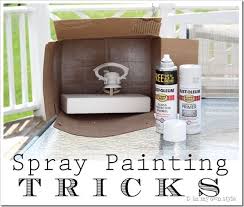 To Limit Your Mess Spray Paint An Item Inside Of A Cardboard Box Painting Tips Diy Painting Spray Painting