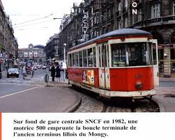 Ancien Tram Tcc Pres De La Gare De Lille Flandres Voyage En Train Transport En Commun Lille