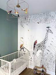 En un tour de main, vous ajoutez des. Notre Papier Peint Panoramique Metrozoo Dans Une Chambre De Bebe Decoration Chambre Bebe Deco Chambre Bebe Chambre Bebe