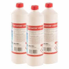 Achtung Biozide Vorsichtig Verwenden Vor Gebrauch Stets Kennzeichnung Und Produktinformation Lesen Die Gebrauchsfertige Ch Desinfektion Flaschen Poolwasser