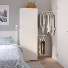 Platsa دولاب ملابس أبيض Fonnes أبيض Ikea