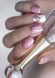 Cute pink nail designs are so attractive, you can't help but fall in love with each and every look! Pink Nail Art Looks Beautiful With Glitter So To Get This Pretty Nail Art You Must Go With Our Provi Nail Designs Glitter Nail Color Combos Pink Nail Designs