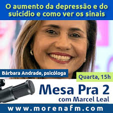 barbaraandradepsi Curta ao vivo em 98,7 www.morenafm.com