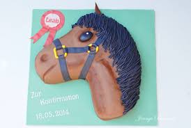 Heute gibt es wieder ein backvideo! Eine Pferdekopf Torte Zur Konfirmation Jennys Backwelt