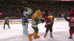 Angry bear mascot holding a basketball ball, emblem design for sports team. Absurd Skit Sees Wild Mascot Strike Blackhawks Rival 10 Times Toronto Sun