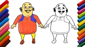 When autocomplete results are available use up and down arrows to review and enter to select. How To Draw Motu From Motu Patlu In Hindi Drawing And Coloring Pages For Kids Youtube