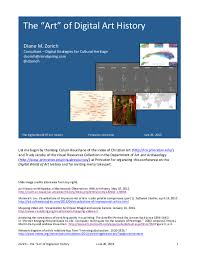 Pdf The Art Of Digital Art History Diane Zorich Academia Edu Digital art includes every artwork created with the use and/or help of digital software and tools.