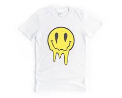 Smiley continues to lotion up her feet, and notices you watching her and getting turned on. Dripping Smiley Face T Shirt Melting Smiley Face Festival Etsy