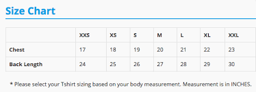 Male Race Singlet Size Chart The Performance Series