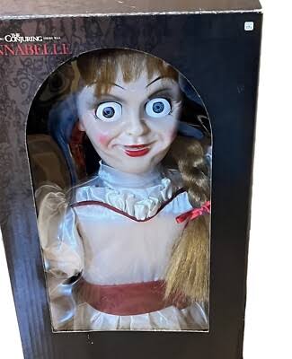 Spirit Halloween Annabelle The Conjuring Life Size Doll New Haunted Scary |  eBay