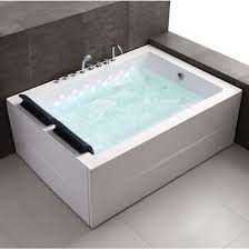 The organic curves and the amazingly thin tub rim of the free standing cape cod bathtub. Q419d Jacuzzi Massage Bathtub For Two People With Waterfall China Bathtub Hot Tub Made In China Com