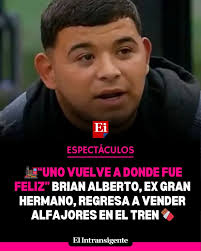 ✨ ¡Así no se olvida el origen! ✨ Tras su paso por Gran Hermano, Brian  Alberto regresó a sus viejos días de vendedor ambulante en el tren San  Martín. 🚉💼 “Uno vuelve