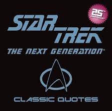 Star Trek Classic Quotes The Next Generation Amazon Com Br