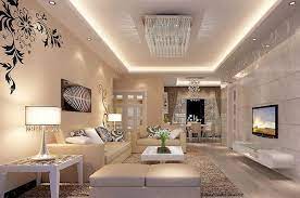 Elegante Controsoffitto In Cartongesso Con Luci A Led Soggiorno Controsoffitto Arredamento Salotto Bianco Idee Controsoffitto