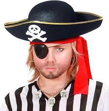 Child Pirate Felt Pirate Hats Caps & Headwear for Fancy Dress Costumes  Accessory : Amazon.co.uk: Toys & Games