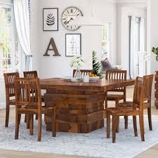 Play with the lighting and make the setting look like the tropic sun every single day. Rustic Dining Table And Chair Sets Round Rectangle Square Dining Sets
