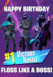 It doesn't work becuz there should be a 5 characters code on the card that must be placed in the. Fortnite Printable Birthday Cards Printbirthday Cards