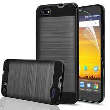 Zte blade a521 (a521) zte blade force (n9517) zte blade max 2s (z6410s) zte blade s7 (t920) zte blade spark (z971) zte blade t2 (z559dl) zte blade v7 (v770) Wholesale Zte Blade Force Zte Warp 8 N9517 Armor Hybrid Case Black