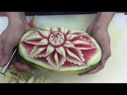Fruit Carving By Miguel Mp4 Youtube Vegetable Decoration Fruit And Vegetable Carving Fruit Carving