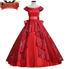 Que ce soit pour participer à une soirée déguisée sur le thème des contes de fées ou bien à un. Robe De Princesse Elena Robe De Princesse Rouge Deguisement Pour Femmes Adultes Deguisement Pour Halloween Carnaval Cosplay Aliexpress