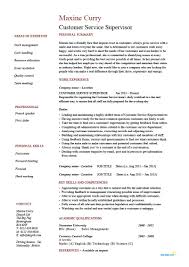 Customer Service Supervisor Resume Template Client Cv Example Call Center Guest Team L Job Resume Examples Teacher Resume Examples Project Manager Resume