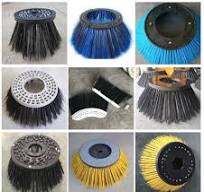 Rotary 400mm Side Brush Curb Road Sweeper Brushes Steel Wire Gutter Broom