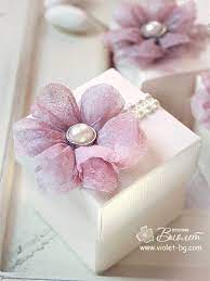 Flora Box Wedding Bomboniere Pink Wedding Gift Boxes Wedding Candy Boxes Handmade Wedding Gifts
