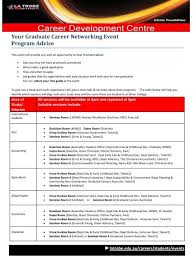 Customer service representative, financial planning analyst, client advisor and more on indeed.com Your Graduate Career Networking Event Program Advice La Trobe