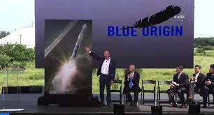 Jeff bezos is less than a month away from climbing aboard a blue origin rocket and blasting off into space. Jeff Bezos Reveals New Blue Origin Rocket Photo