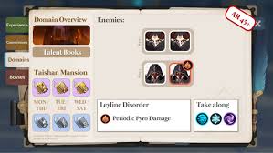 Once, people who sought the path of the adepti had to pass the trials of heaven and earth. As People Liked The Artfiact Domain Infographic Here Is One For Weapon Ascension Materials And Talent Books Genshin Im Infographic Domain Character Building