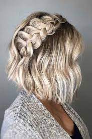 It is the cutest medium hairstyles for girls who want to look medium length hair are trendy and easy to carry. 33 Amazing Prom Hairstyles For Short Hair 2021