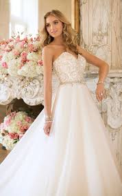 Princess Wedding Dress With Gold Accents By Stella York Ball Gowns Wedding Stella York Wedding Dress Ball Gown Wedding Dress