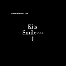 His smile😄>>>>>#kitconnor #foryoupage #heartstopper #stitch #showyourglow