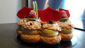 Le Paris Brest Version Printaniere Les Desserts De Julien Recette Dessert Desserts Le Paris Brest