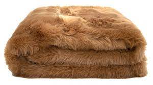 Your child will feel warm, cosy and comfy wrapped in this faux fur throw. Buy Faux Fur Butterscotch Throw Domayne Au