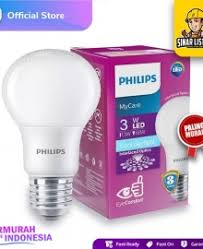 Essential 5 watt / bulb 30 watt hemat enegy : Philips Led 3 W Watt Lampu Putih Filip Cooldaytlight 3 Watt