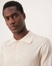 Jameson Carter Matthews pocket polo shirt in black