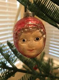 Displaying grandfather's vintage christmas tree ornaments