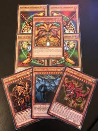 This card is not affected by spell or trap cards, or by monster effects. Amazon Com Yugioh Tcg Exodia Egyptian God Cards Obelisk Slifer Ra 8 Card Set Ldk2 Toys Games