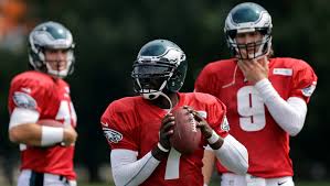 michael vick nick foles are even at start of qb competition