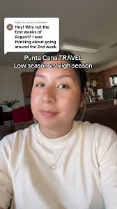 Replying to @anna low season month versus high season travel in Punta Cana  #puntacana #travel #fyp