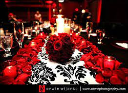 Photo Via Project Wedding Damask Wedding Red Wedding Project Wedding